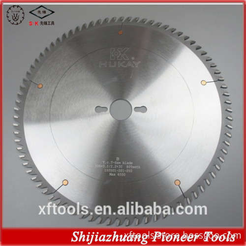 TCT panel saw blade for cutting chipboard mdf board and lamiante panels